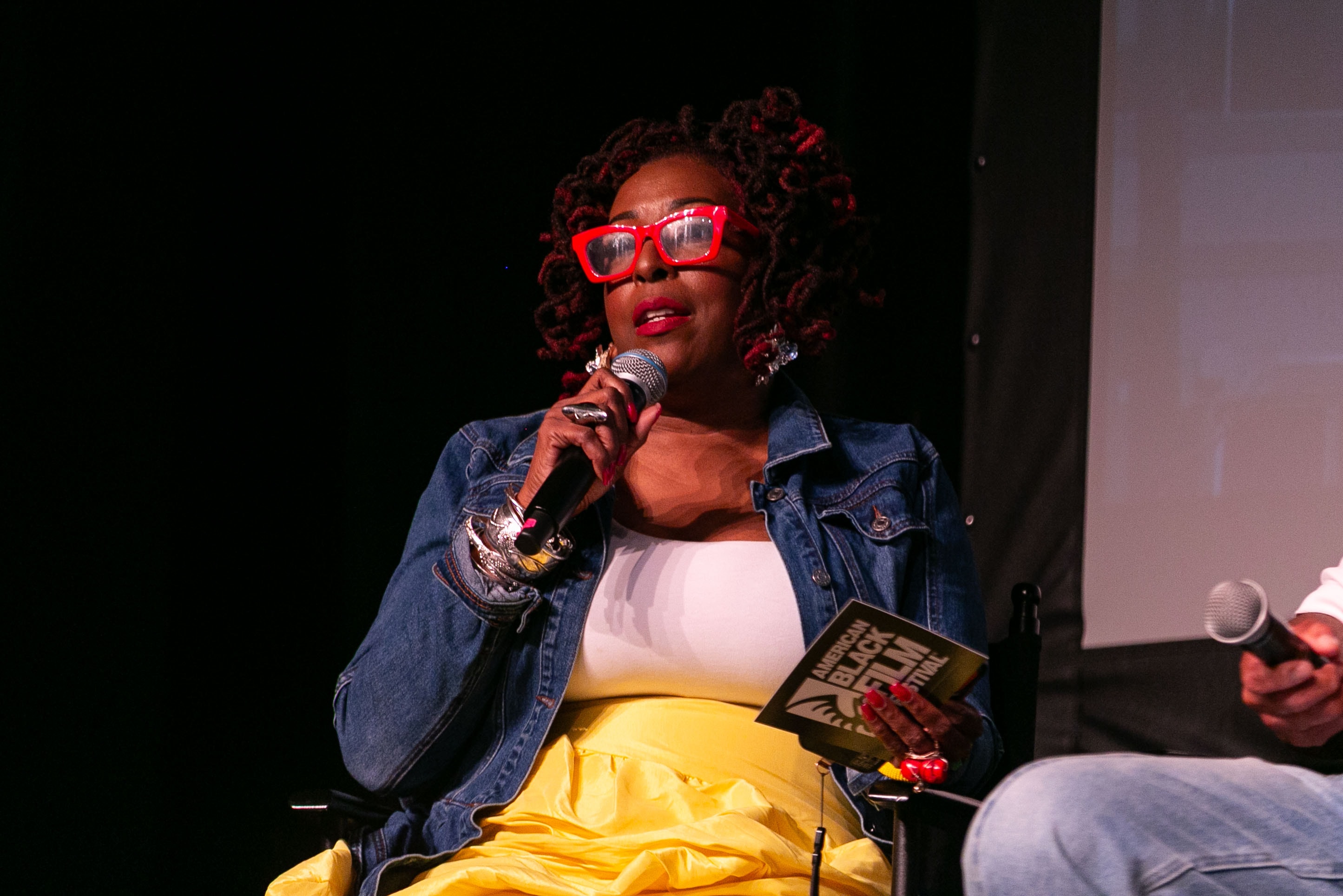 Ingrid B hosting at Art Basel Film Festival 2026